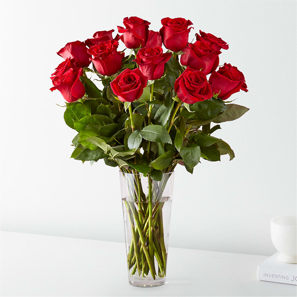 Long Stem Red Rose Bouquet